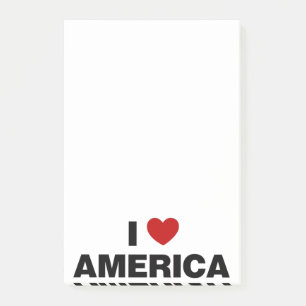 Ik hou van Amerika Post-it® Notes