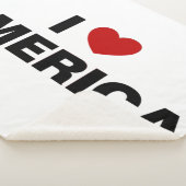 Ik hou van Amerika Sherpa Deken (3/4)