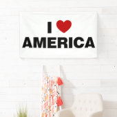 Ik hou van Amerika Spandoek (Insitu)