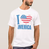 Ik hou van Amerika T-shirt (Voorkant)