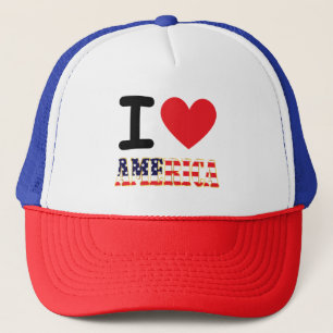 Ik hou van Amerika Trucker Pet