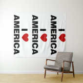Ik hou van Amerika Wandkleed (In Situ (horizontaal))