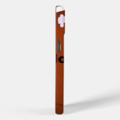 Ik hou van Amerikaanse footballs. Case-Mate iPhone Case (Achterkant / Rechts)