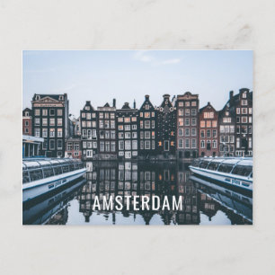 Ik hou van Amsterdam Reis Nederland Briefkaart