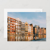 Ik hou van Amsterdam Reis Nederland Briefkaart (Voorkant / Achterkant)