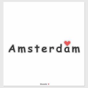 Ik hou van Amsterdam Sticker