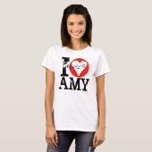 Ik hou van Amy T-Shirt 1 (Voorkant volledig)