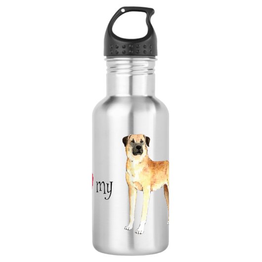Ik hou van Anatolian Shepherd Waterfles (Voorkant)