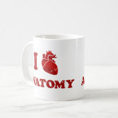 ik hou van anatomie2 koffiemok (Voorkant links)