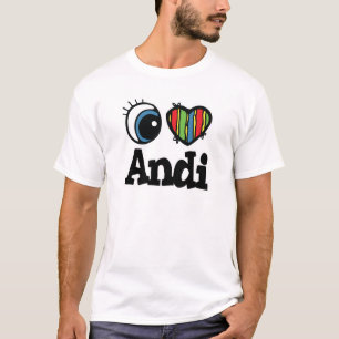 Ik hou van Andi T-shirt