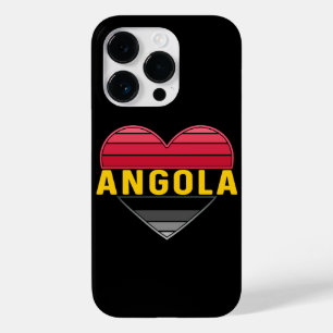 Ik hou van Angola, Angola hart Case-Mate iPhone 14 Pro Hoesje