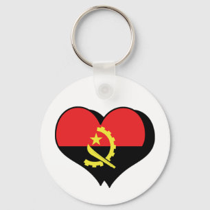 Ik hou van Angola-sleutelhanger Sleutelhanger