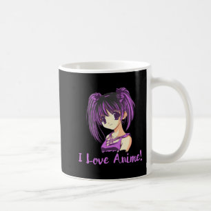 Ik hou van Anime! Anime Girl otaku Manga Koffiemok