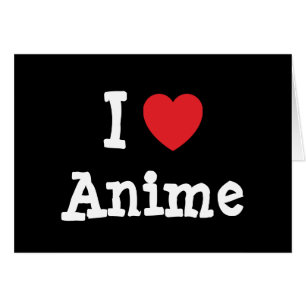 Ik hou van Anime hart op maat