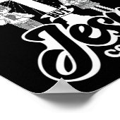 Ik hou van Anime, maar Jezus komt uit het eerste A Poster (Hoek)