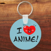Ik hou van Anime Sleutelhanger (Voorkant)