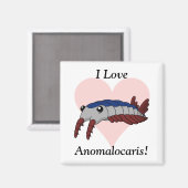 Ik hou van Anomalocaris! Magneet (Voorkant / Achterkant)