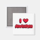 Ik hou van Antalya Magneet (Voorkant / Achterkant)