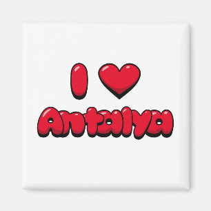 Ik hou van Antalya Magneet