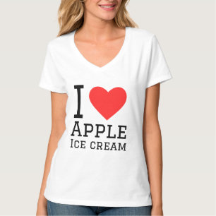 Ik hou van appelijs t-shirt
