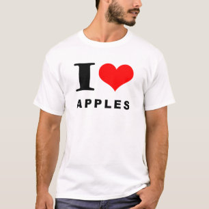 Ik hou van appels t-shirt