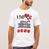 IK HOU VAN Apple Turnovers T-shirt (Voorkant)