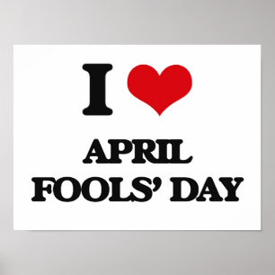 Ik hou van April Fools Day Poster