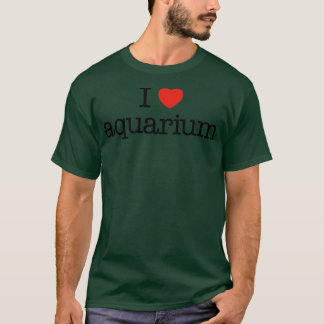 Ik hou van aquarium 2 t-shirt