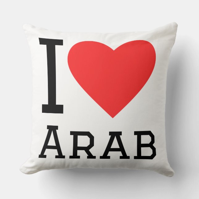 Ik hou van Arabisch Kussen (Voorkant)
