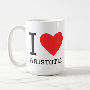 Ik hou van Aristoteles  Koffiemok