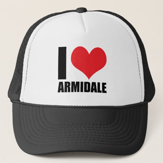 Ik hou van Armidale Trucker Pet (Voorkant)
