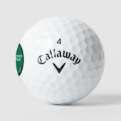 Ik hou van Asphalt Golf Balls Golfballen (Logo)