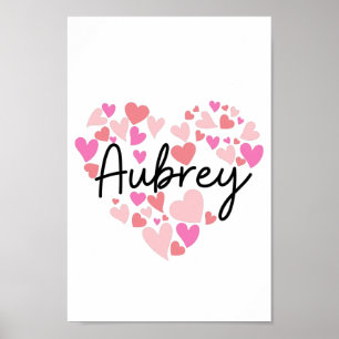Ik hou van Aubrey Poster