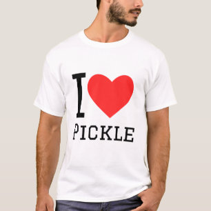 Ik hou van augurken t-shirt
