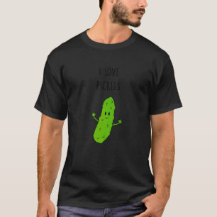 Ik hou van augurken t-shirt