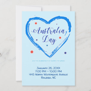 "IK HOU VAN AUSTRALIË" Australia Day 26 januari Feestdagenkaart