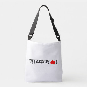 Ik hou van Australië Crossbody Tas