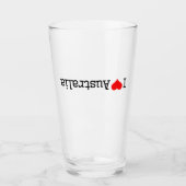 Ik hou van Australië Glas (Voorkant)