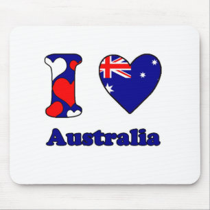 Ik hou van Australië Muismat
