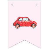 Ik hou van auto's die bundelen vlaggetjes (Tweede vlag)