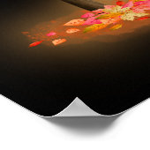 Ik hou van Autumn en mijn Pommeren Waterverf van d Poster (Hoek)