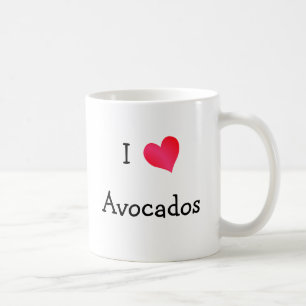 Ik hou van Avocados Koffiemok