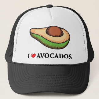Ik hou van Avocados Trucker Pet