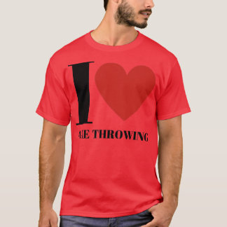 Ik hou van Ax Throwing 3 T-shirt