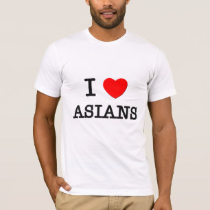 Ik hou van Aziaten T-shirt