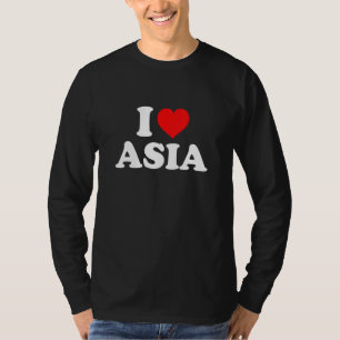 Ik hou van Azië T-shirt