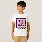 Ik hou van Baba Cute T-Shirt (Voorkant volledig)