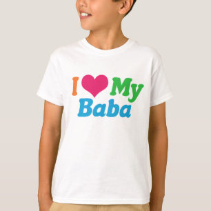Ik hou van Baba Kids T-shirt