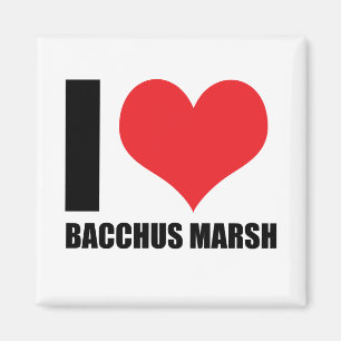 Ik hou van Bacchus Marsh Magneet