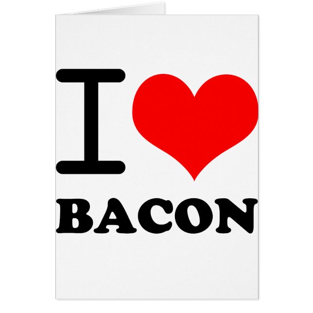 Ik hou van bacon (Voorkant)
